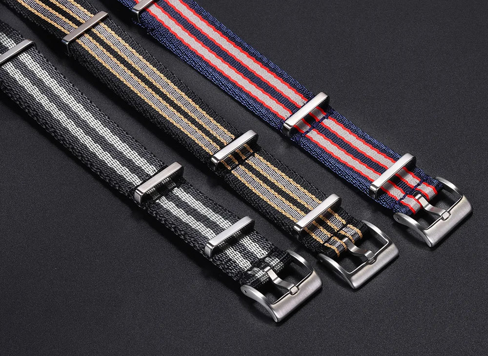 Nylon Canvas Watch Strap 20mm (Omega, Rolex & Tudor)