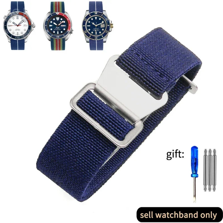 French Army Nylon Watch Band 18–22mm