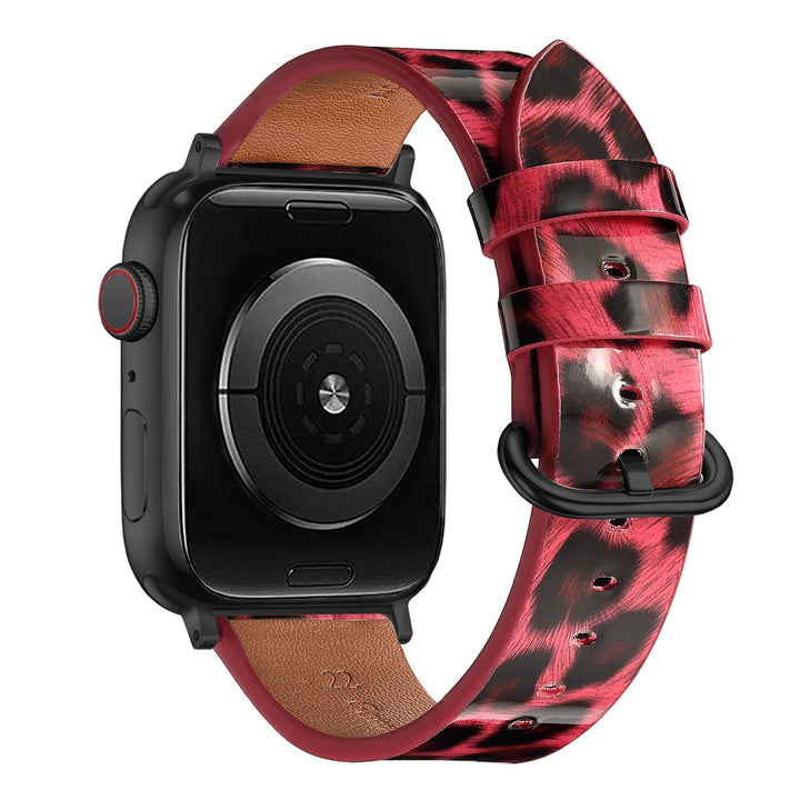 Leopard Print Apple Watch Band (38–49mm)