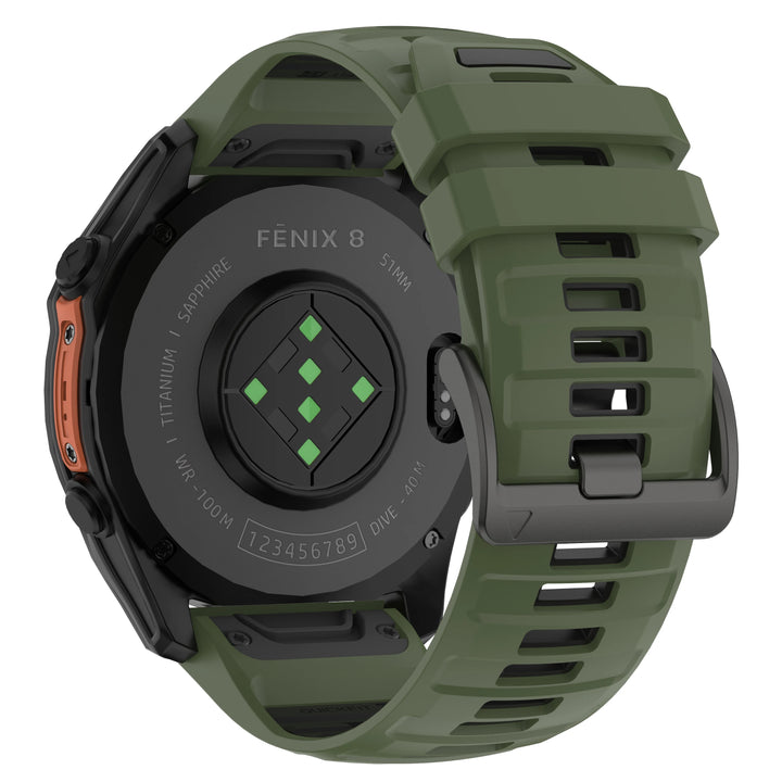 QuickFit Silicone Watch Strap 22/26mm for Garmin Fenix, Epix Pro Gen 2 & Enduro Series