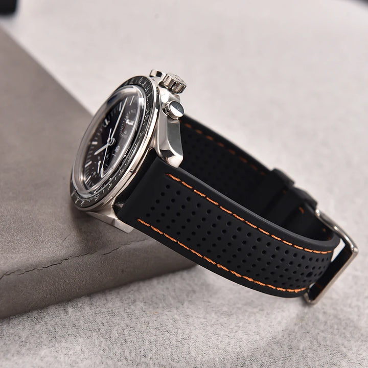 NATOBELT Soft Porous Rubber Watch Strap – Quick Release (18-22mm)