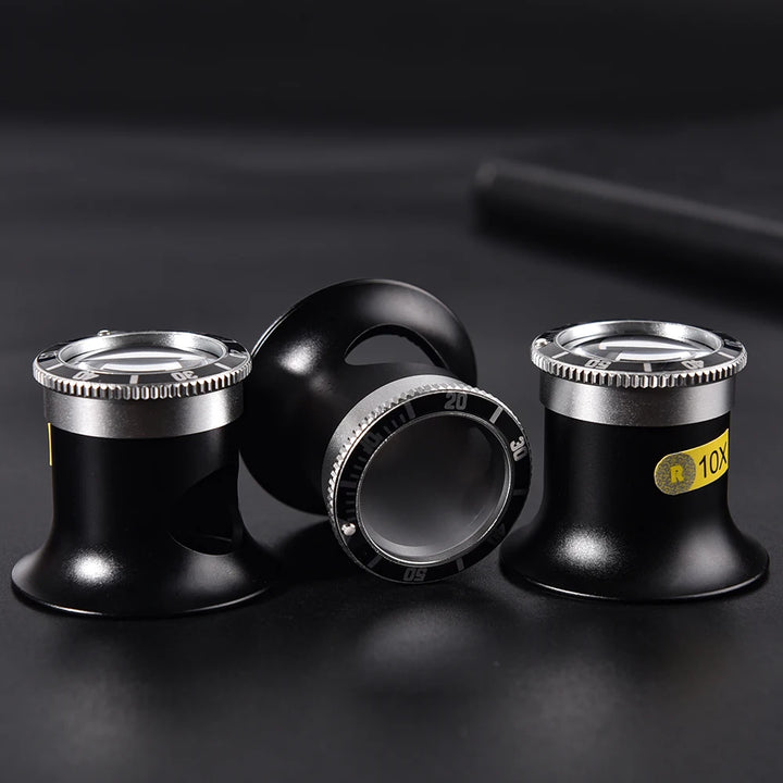 Portable Watchmaker’s Magnifier Loupe (5X/10X/20X)