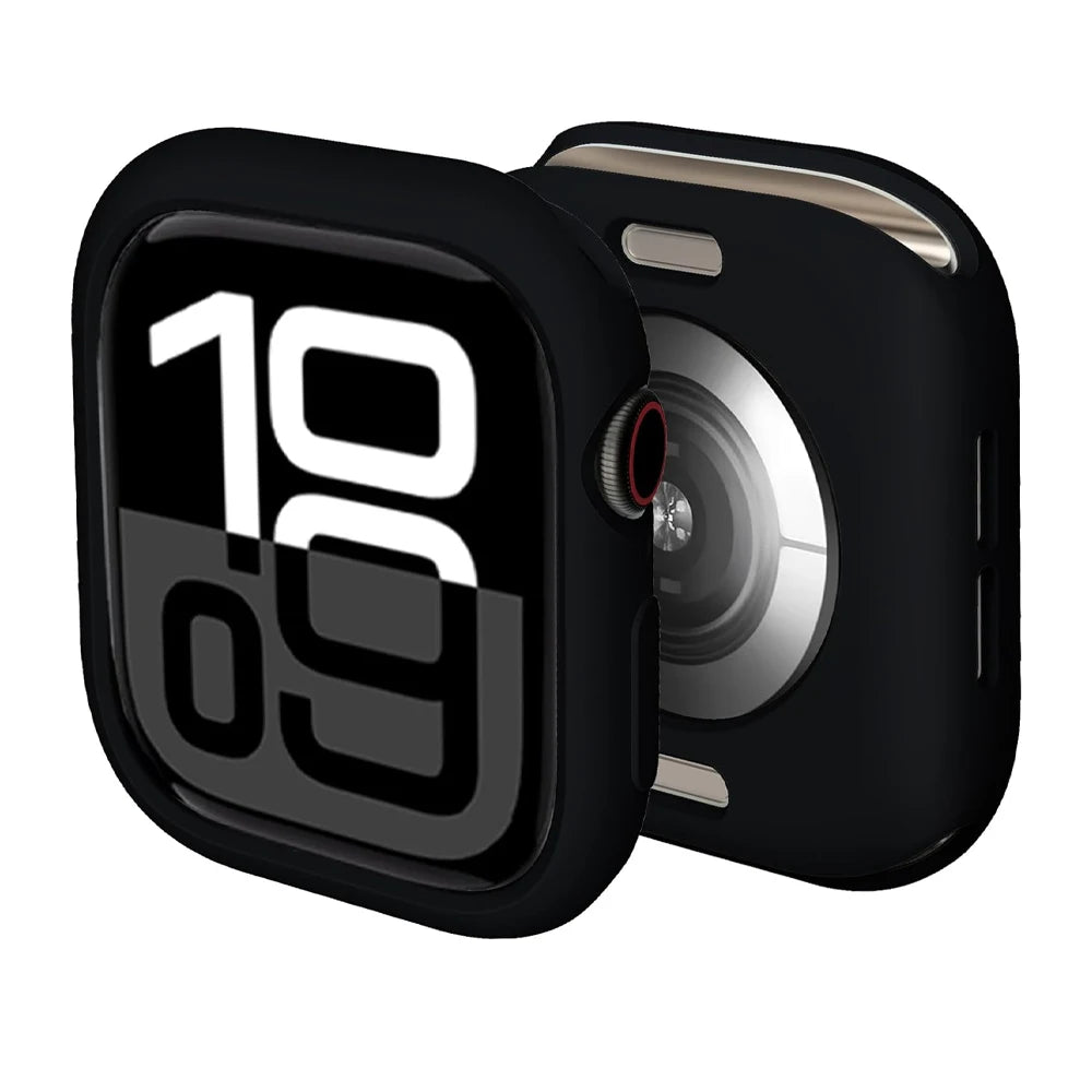 Case for Apple Watch 10 11 46mm 42mm Accessories Shockproof Protective Soft Silicone Bumper Shell Cover iwatch Series protector