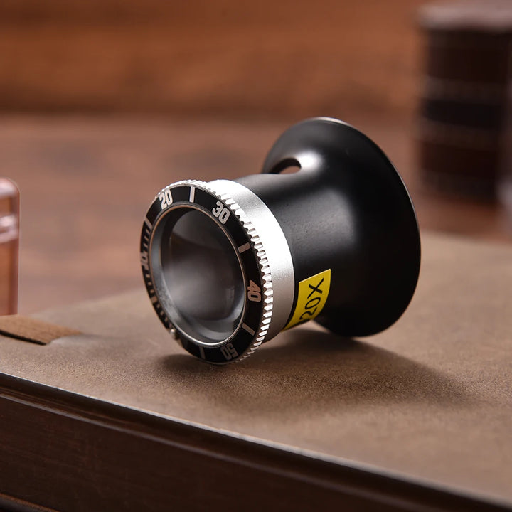 JUELONG Aluminum Alloy Premium Quality 5X/10X/20X Watch Collectors Eye Loupe For RLX SubMariner And GMT Series