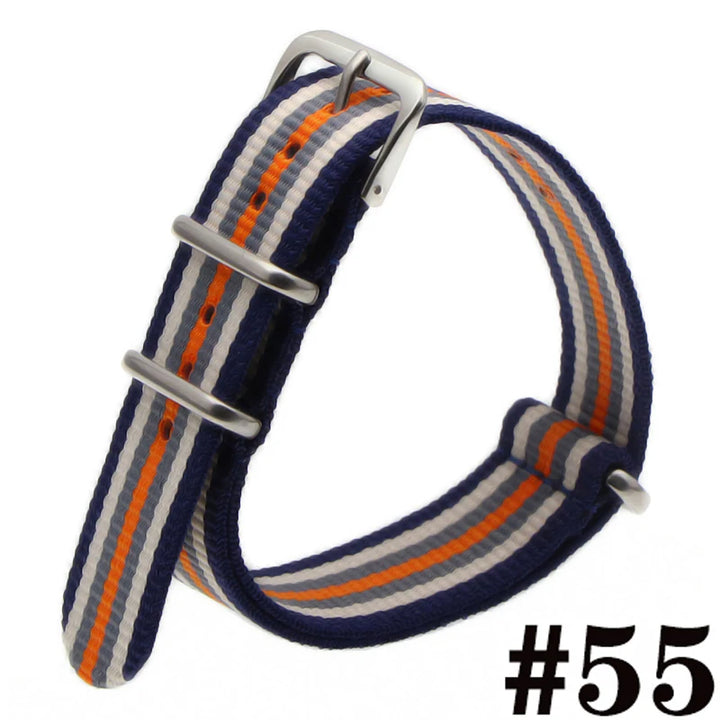 Waterproof Nylon Watch Strap (16-22mm)