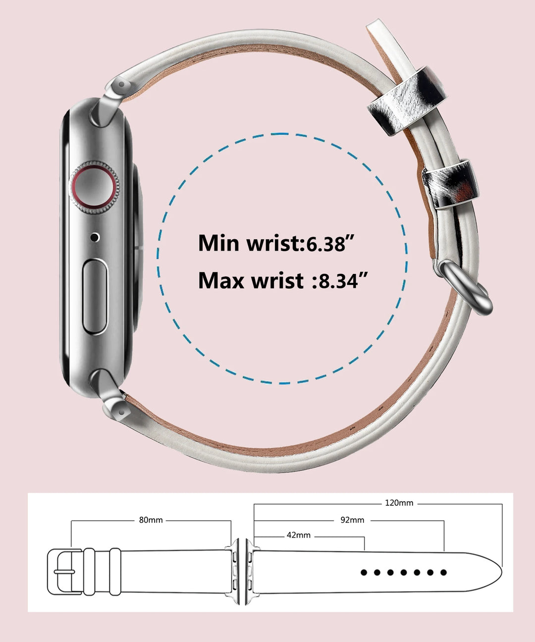 Leopard Print Apple Watch Band (38–49mm)