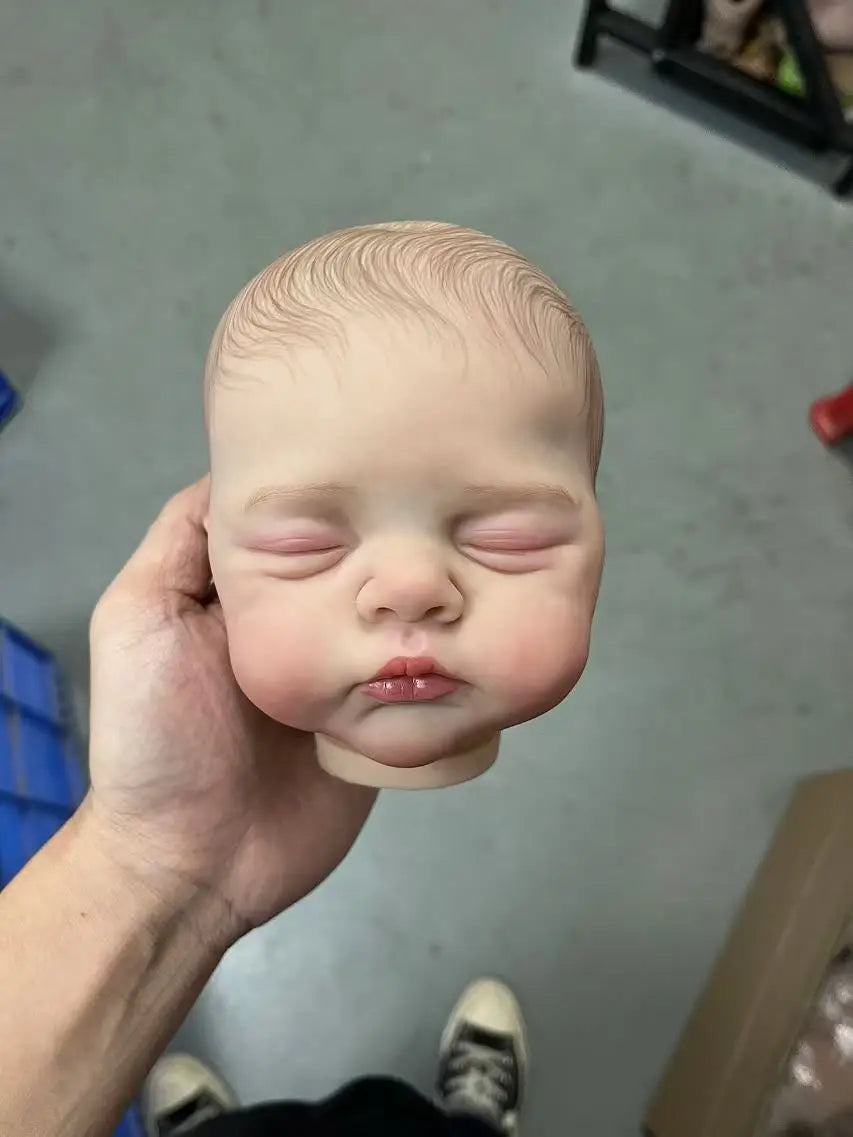 19″ Lily & Irys Painted Twin Reborn Doll Set – Soft Cloth Body, Hand‑Painted Veins