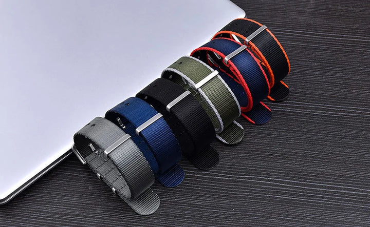 Nylon Military Watch Strap 18/20/22mm (Sport Band)