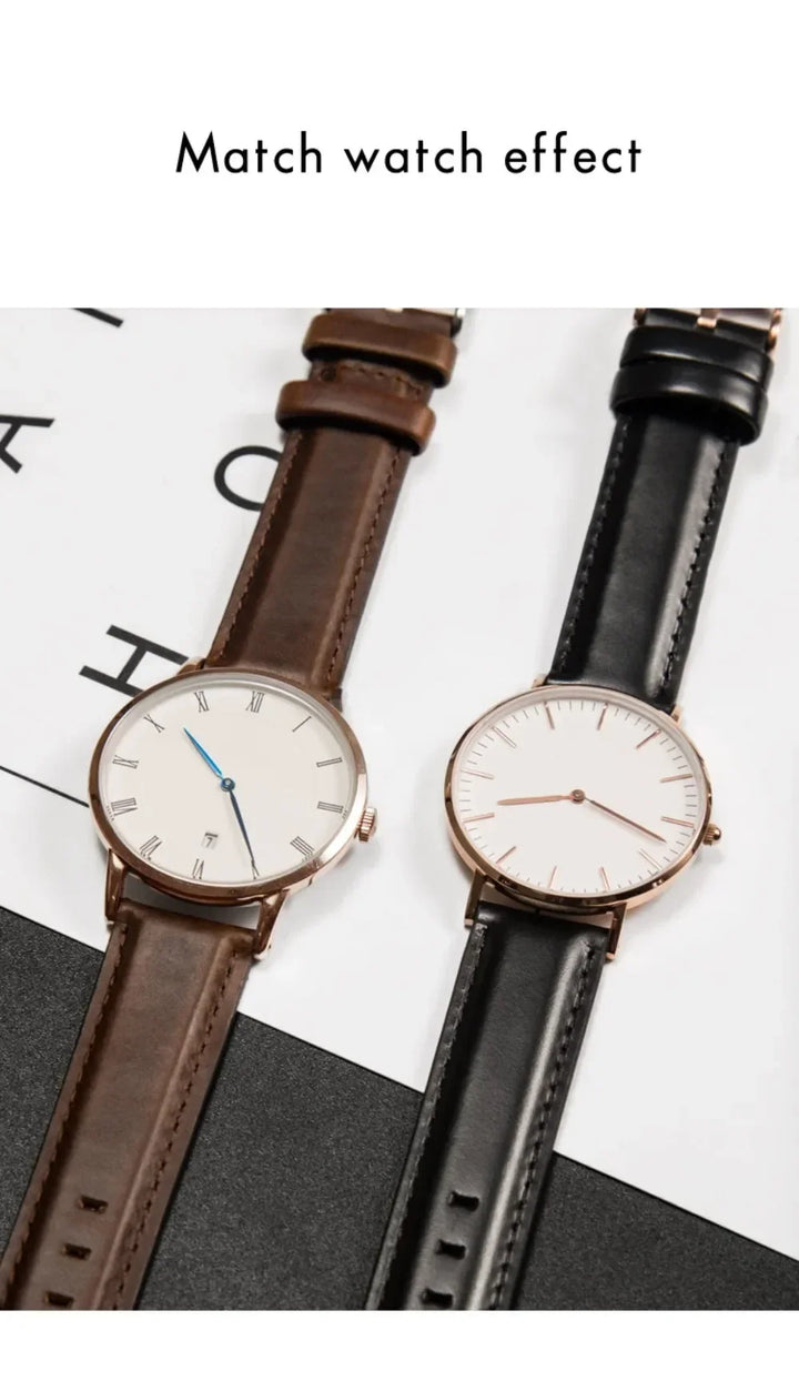 Universal Leather Strap for DW Daniel Wellington Watch Band 12/13/14/17/18/19/20/22mm Meninos Assistem Genuine Leather Watchband