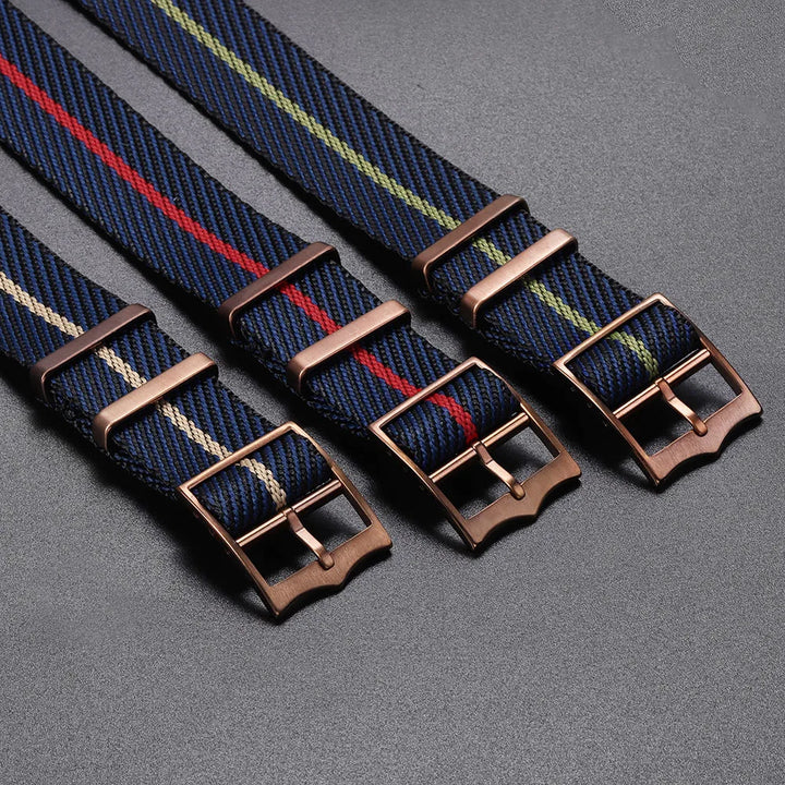 Premium Canvas Nylon Watch Strap 20/22mm
