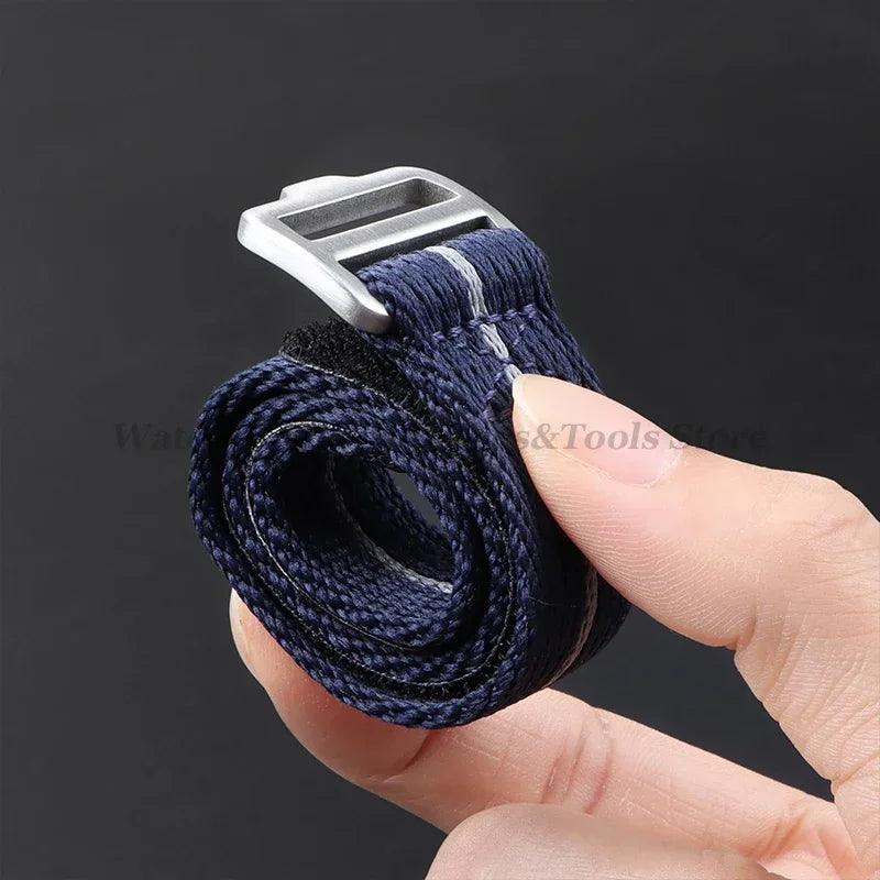 Nylon Canvas Watch Strap – 20/22mm, Tudor & Seiko, Military Style