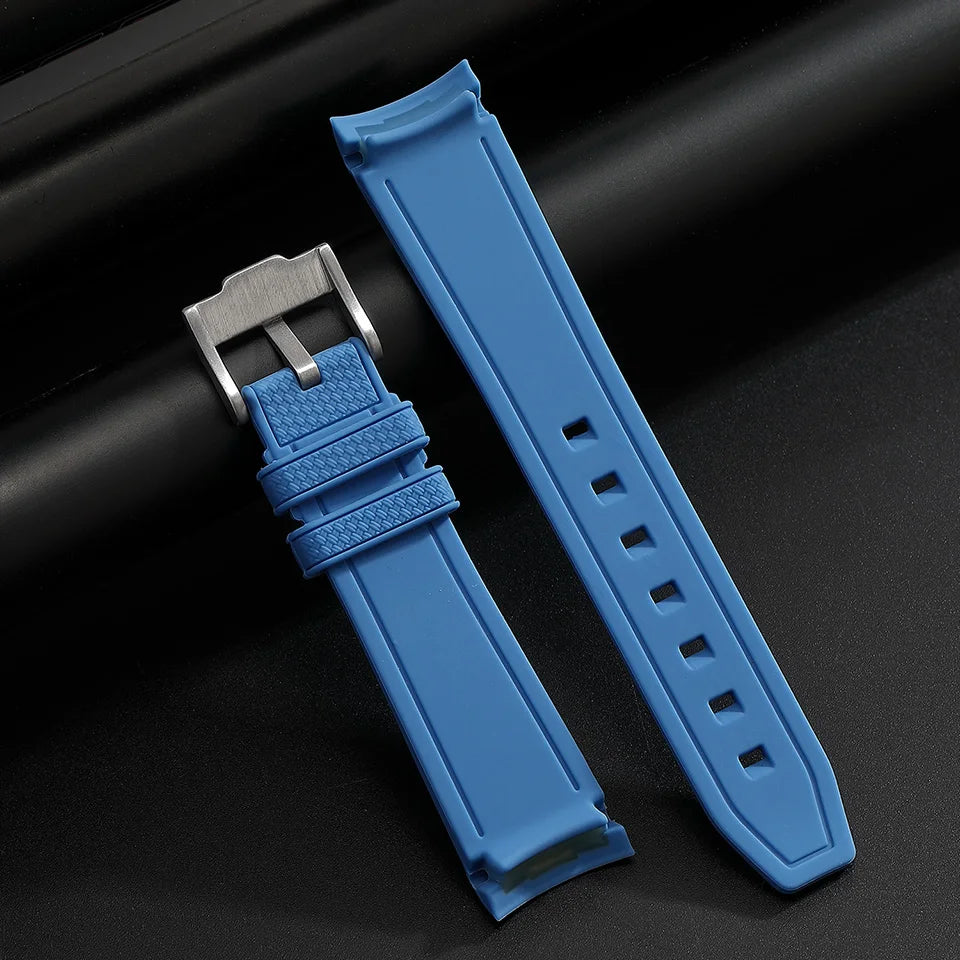 Silicone Rubber Strap 20mm for MoonSwatch & Omega X Swatch Speedmaster
