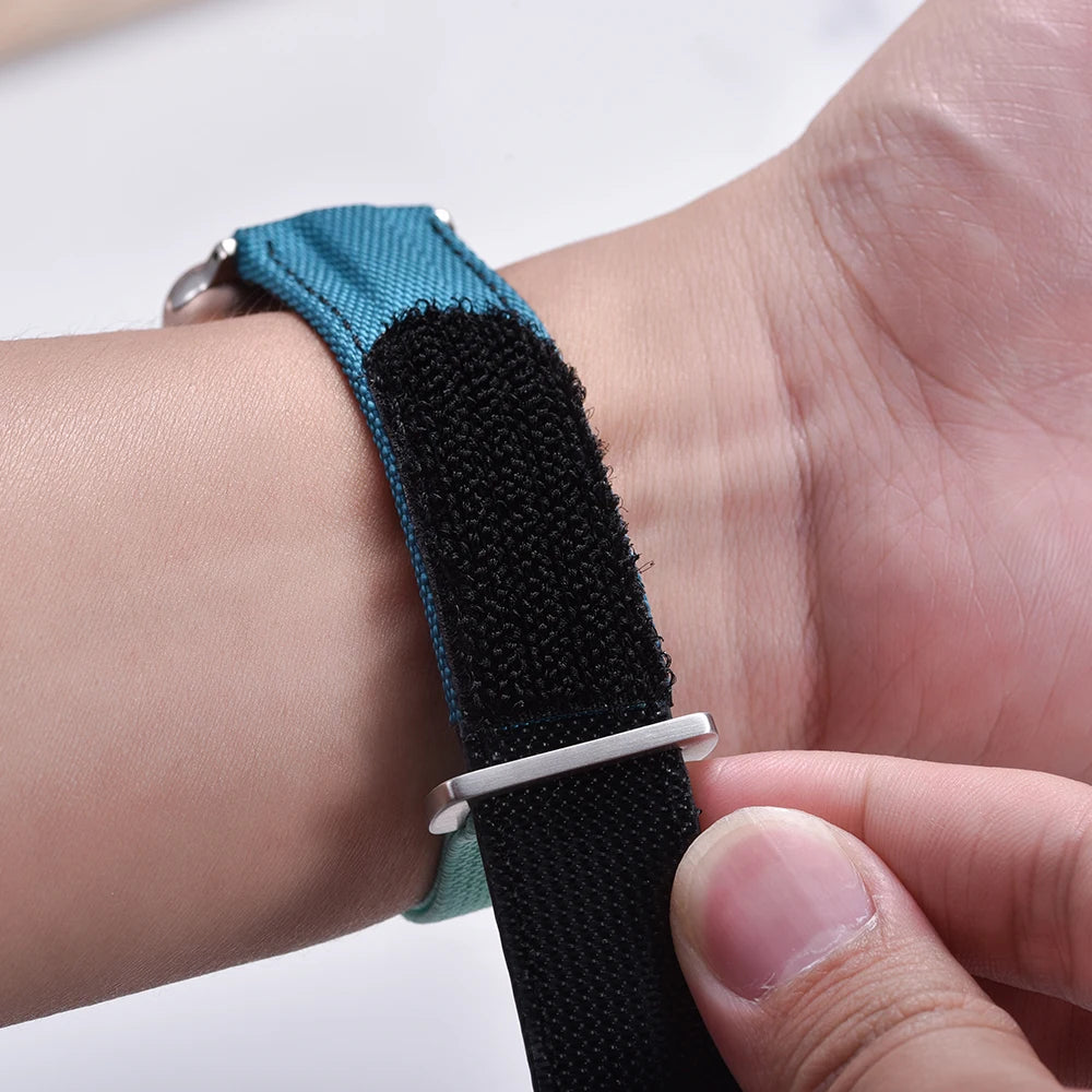 Braided Nylon Solo Loop For Apple Watch Band 45mm Ultra 2 49mm 38mm 44mm 40 41mm 42mm Leather Bracelet Series 10 9 8 7 5 se Belt