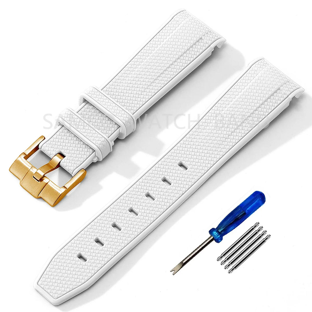 Silicone Rubber Strap 20mm for MoonSwatch & Omega X Swatch Speedmaster