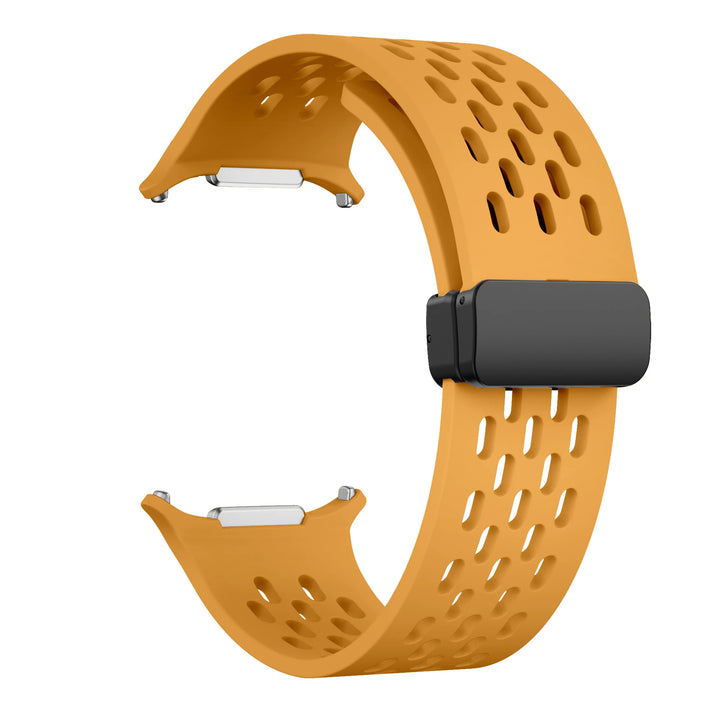 Breathable Silicone Magnetic Strap for Samsung Galaxy Watch Ultra 47mm