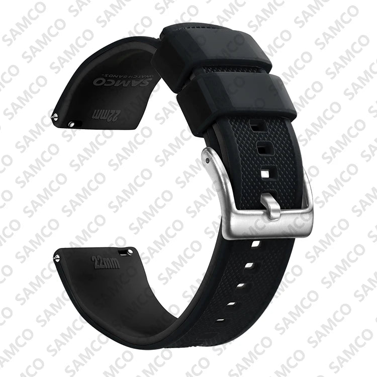 Premium Silicone Quick-Release Watch Band 18/20/22mm