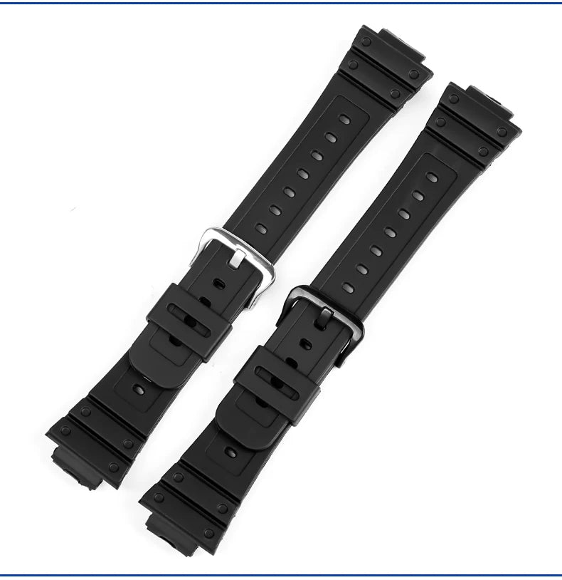 Anti-Allergy Resin Watch Strap with Stainless Steel Buckle for Casio G-Shock DW & GW Serie