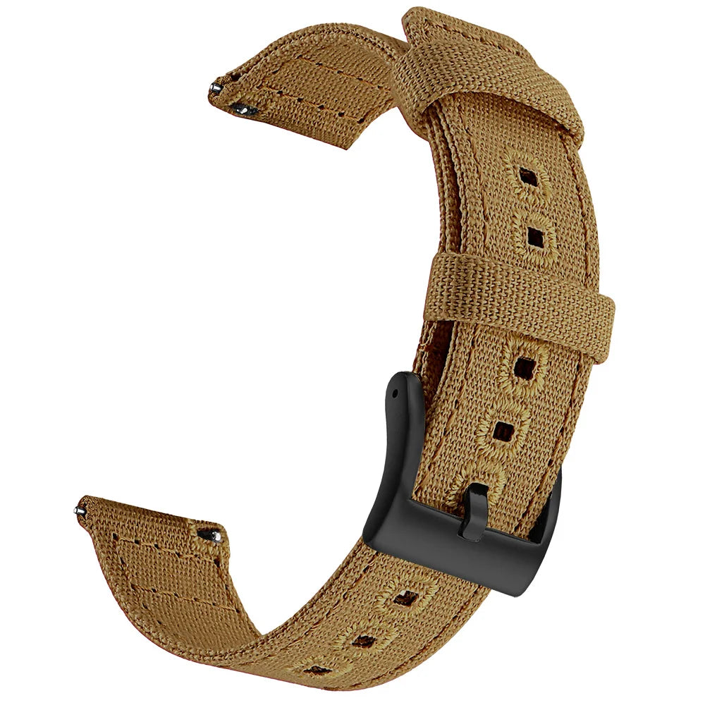 Quick-Release Canvas Strap 20/22mm
