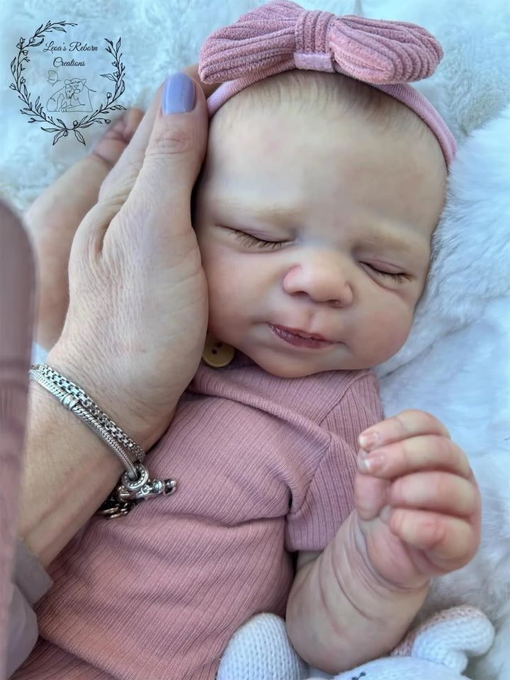 19″ Pascale Realistic Reborn Baby Doll – Soft Body Lifelike Newborn