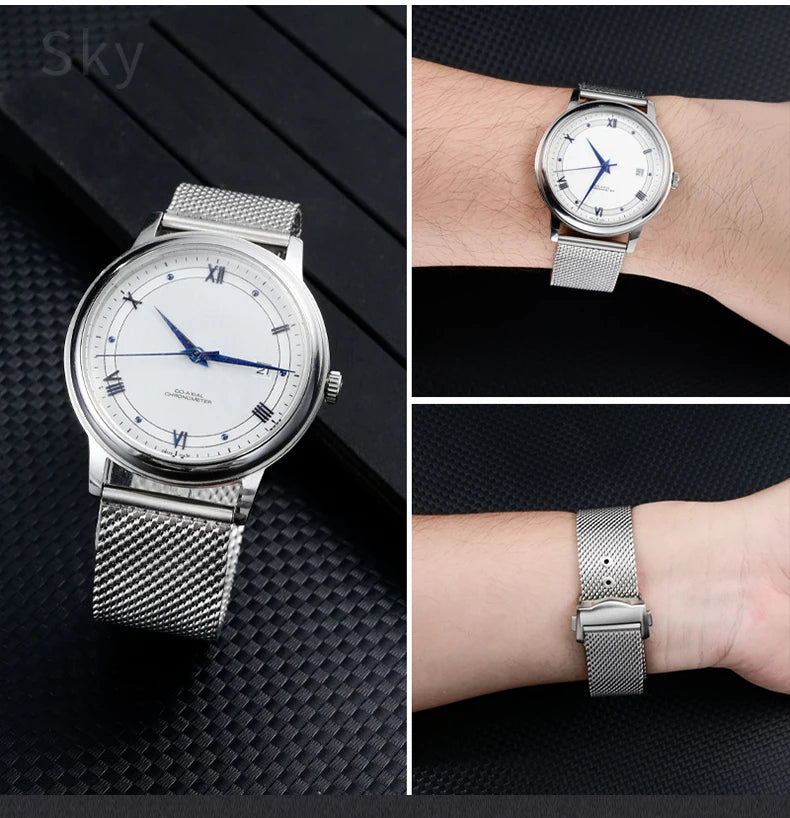 Milanese Mesh Steel Watch Band 20mm for Omega Haima 300