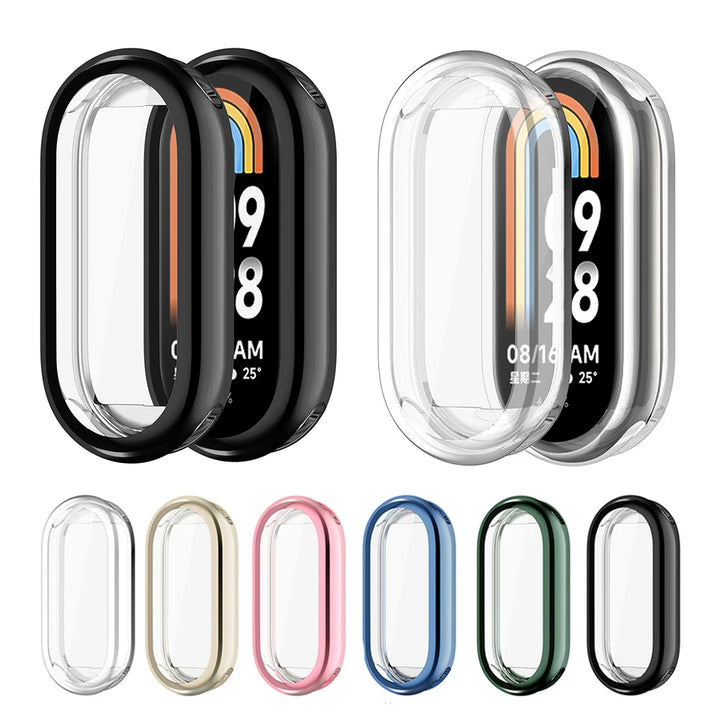 Xiaomi Mi Band 8/9/10 TPU Full Screen Protective Case