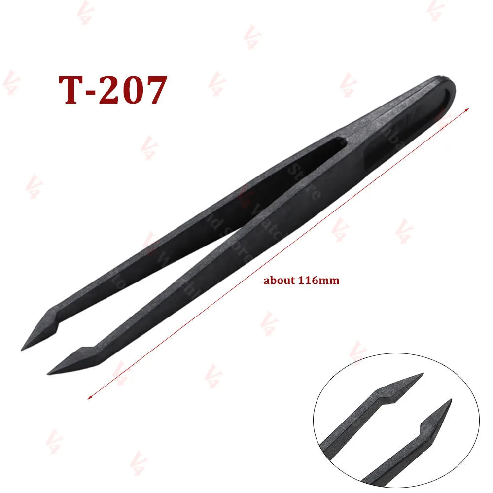 Carbon Fiber Watch Tweezers – Anti-Static Tool for Watch Repair