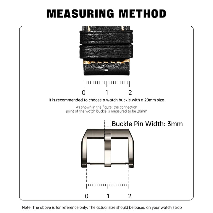 Maikes Rose Gold 316L Stainless Steel Watch Buckle – 18/20/22mm, Clasp for IWC, Omega & Rolex