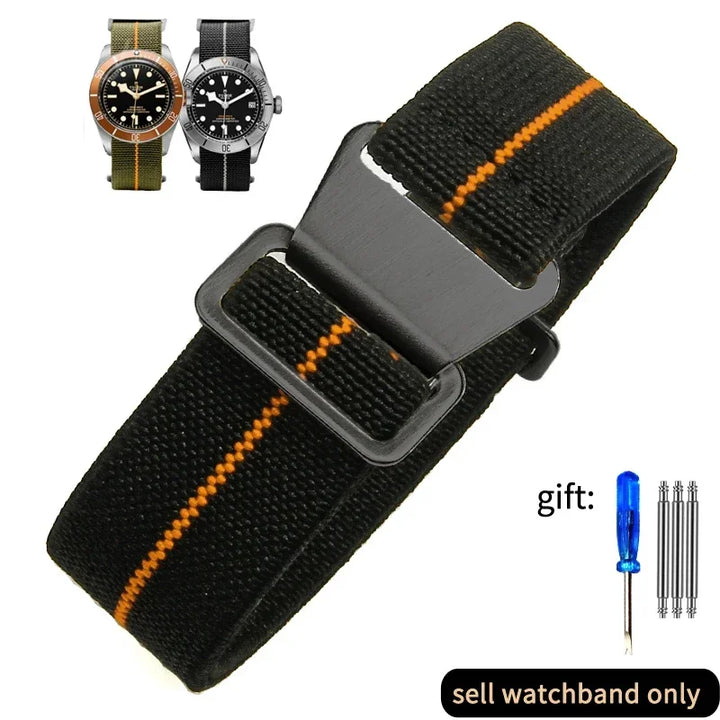 French Army Nylon Watch Band 18–22mm