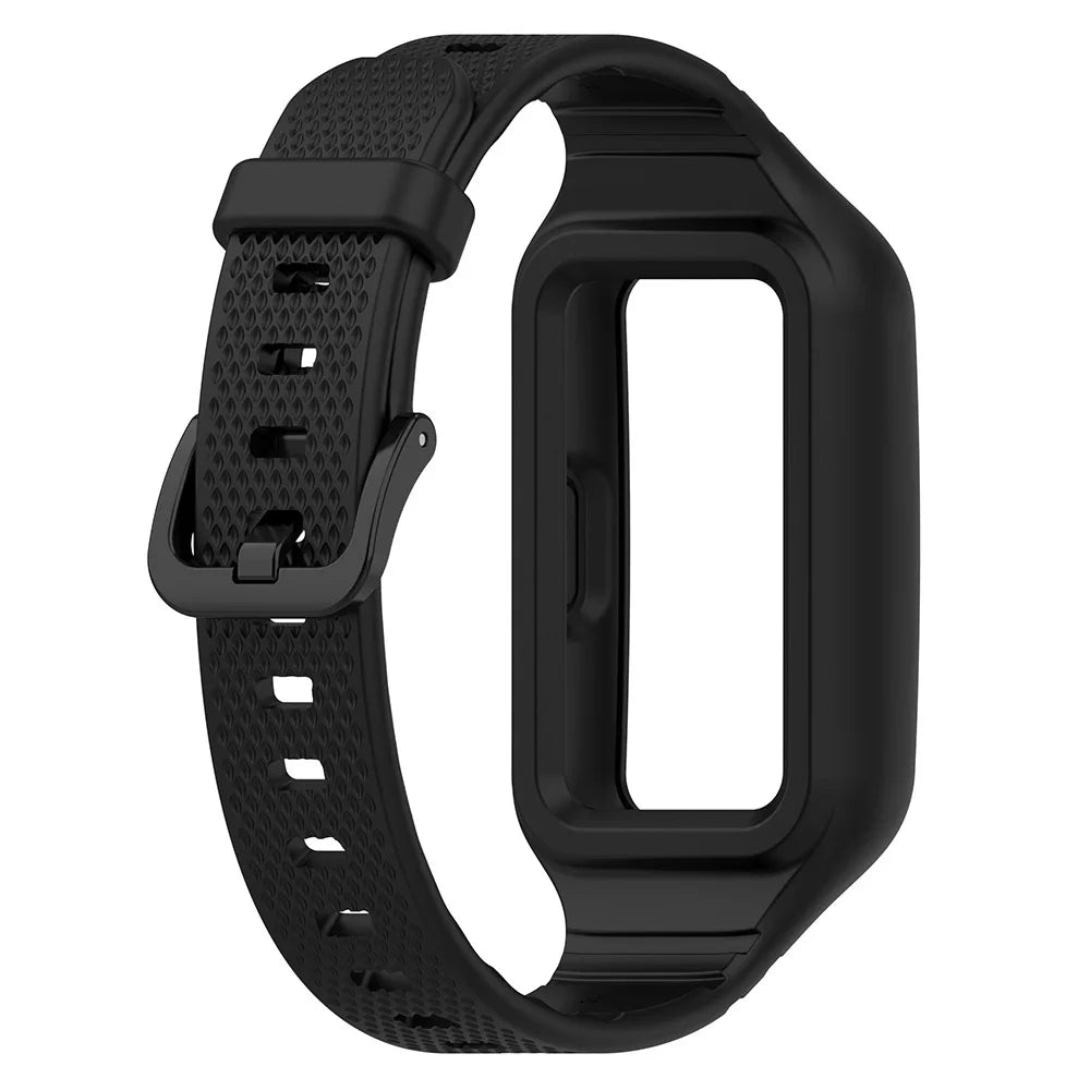 Integrated Silicone Strap & Case for Huawei Band 6-9 & Honor Band 6-7