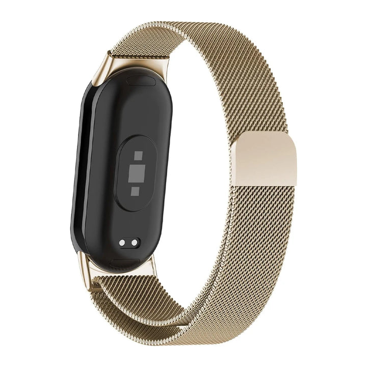 Stainless Steel Magnetic Strap for Xiaomi Mi Band 8, 9, 10