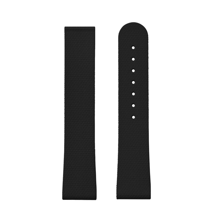 JUELONG Premium Grade Soft FKM Rubber Watch Strap Perfect Fit Flat End Universal Quick Release Straps 20mm Watchbands