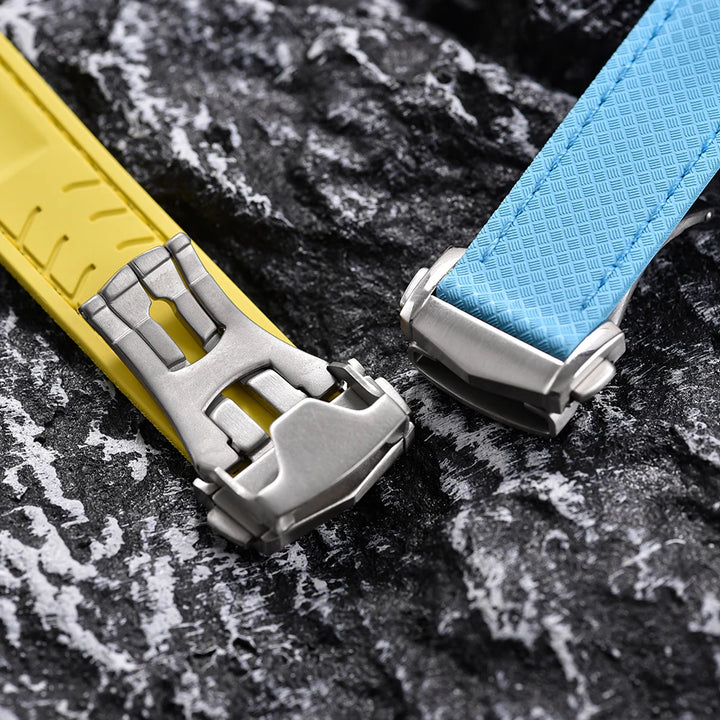 Stainless Steel Deployment Clasp 18–22mm for Omega Watches – Butterfly Buckle