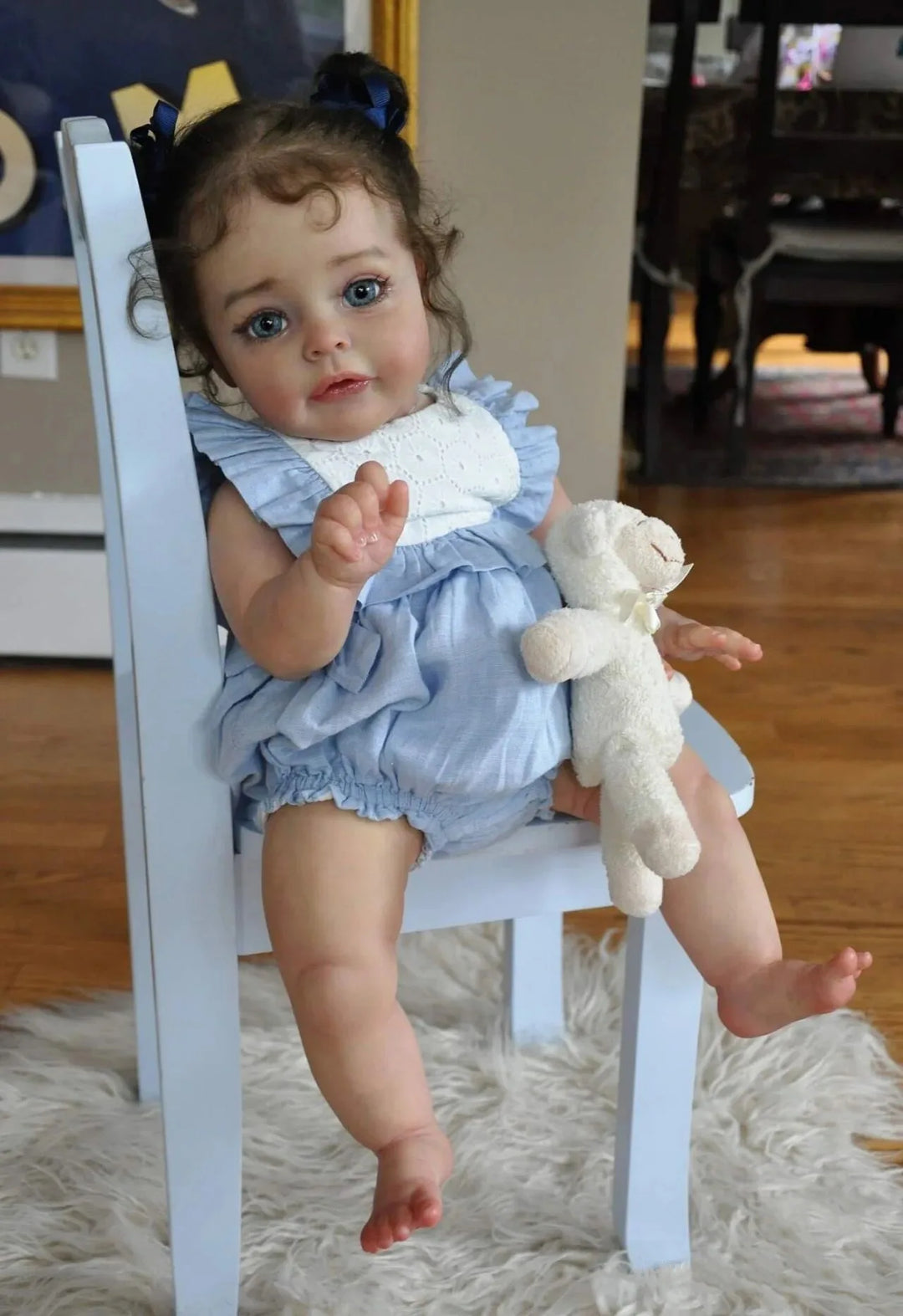 60 cm Suesue Lifelike Reborn Toddler Doll – Big Vinyl/Cloth Body
