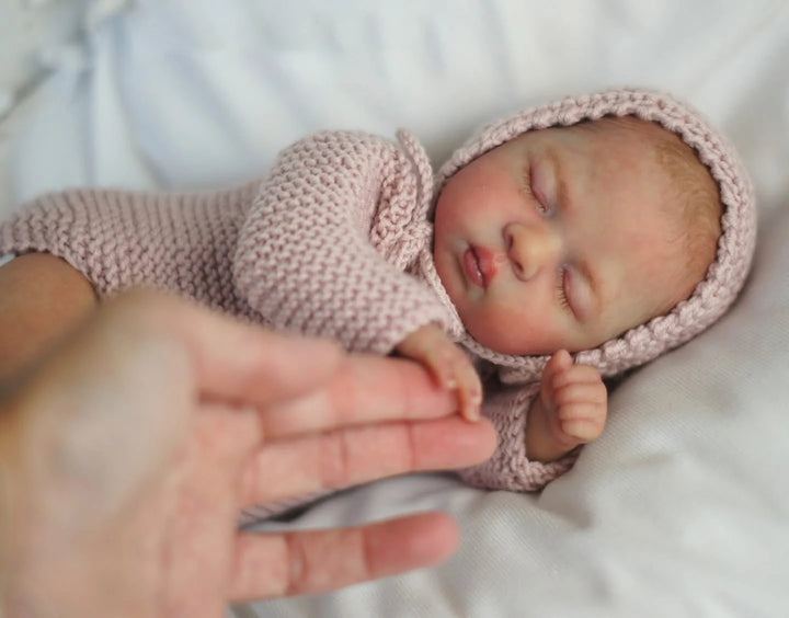 12″ Luna Soft Vinyl Mini Reborn Doll – Lifelike Bebe