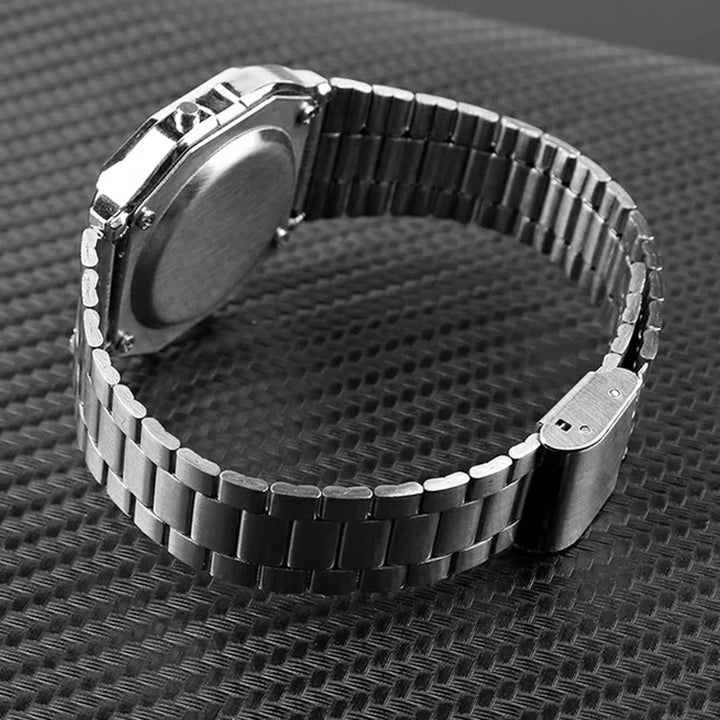 Stainless Steel Metal Watch Band 18mm for Casio F-91W, F105, A158W & More