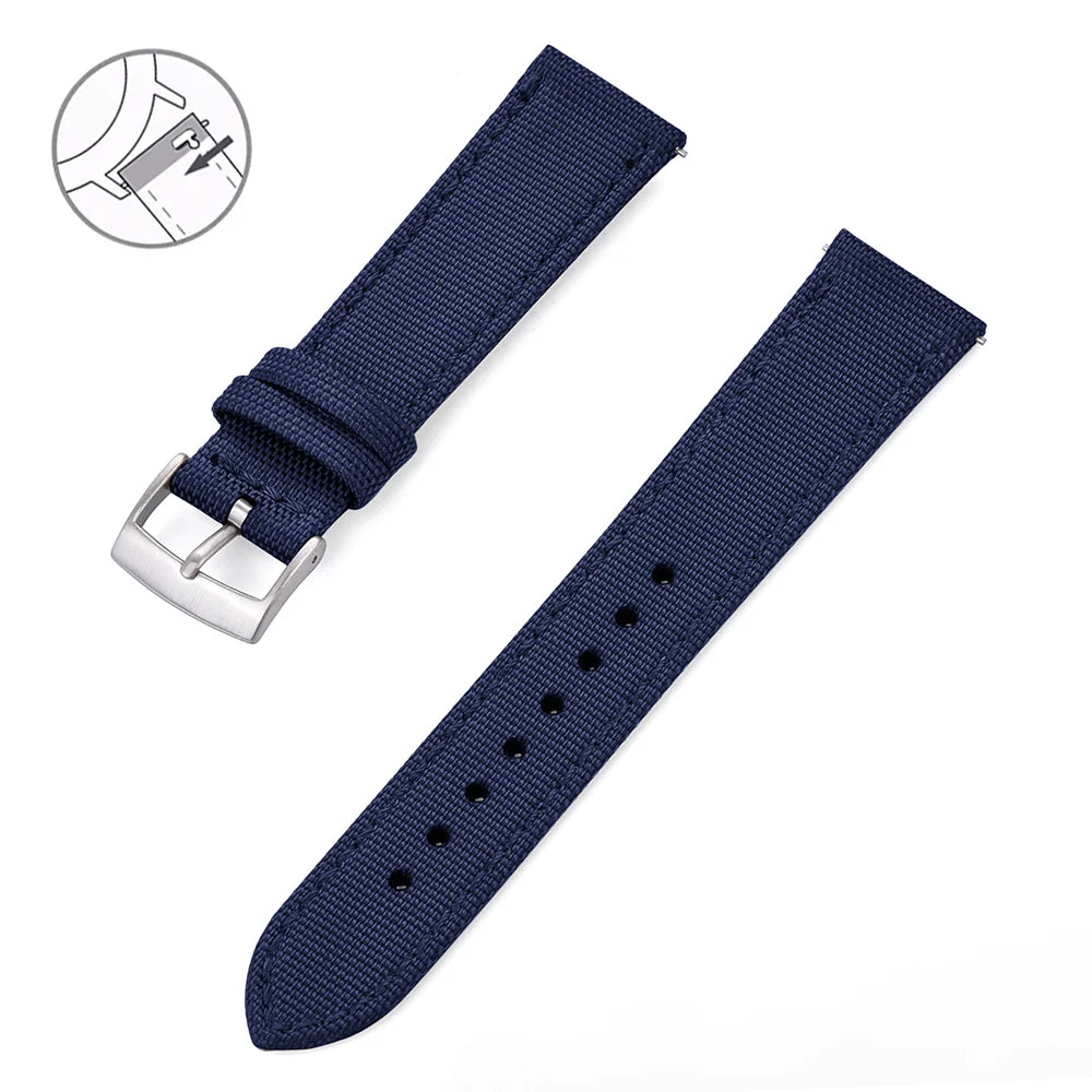 Sailcloth Nylon Watch Strap
