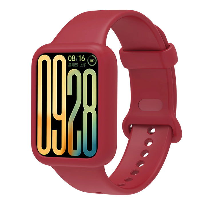 Silicone Strap with Protective Case for Xiaomi Mi Band 9 Pro