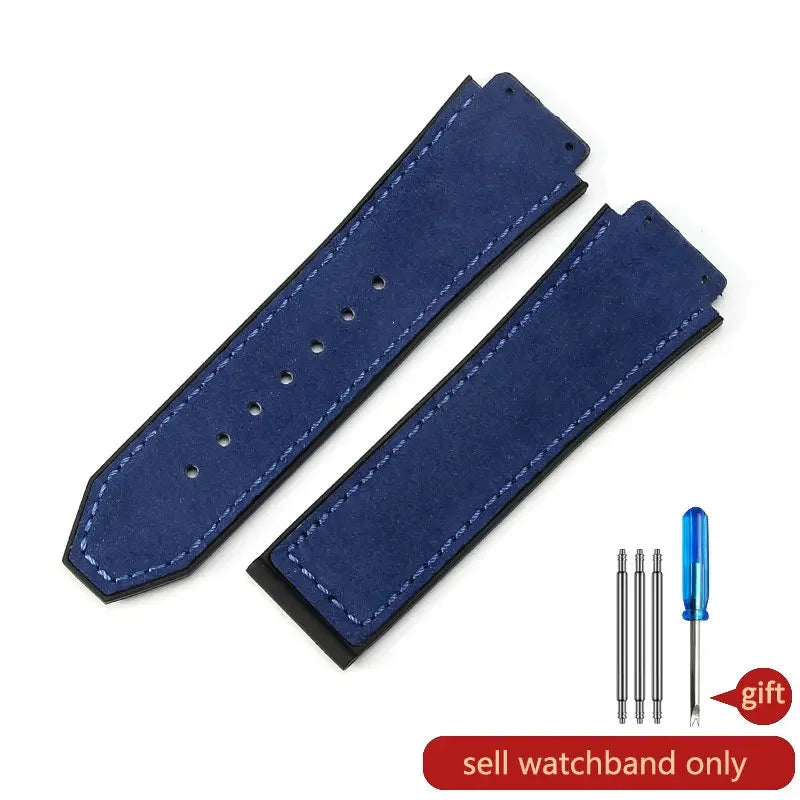 Hublot Big Bang Yuki Leather Watch Strap – Waterproof Suede, Durable