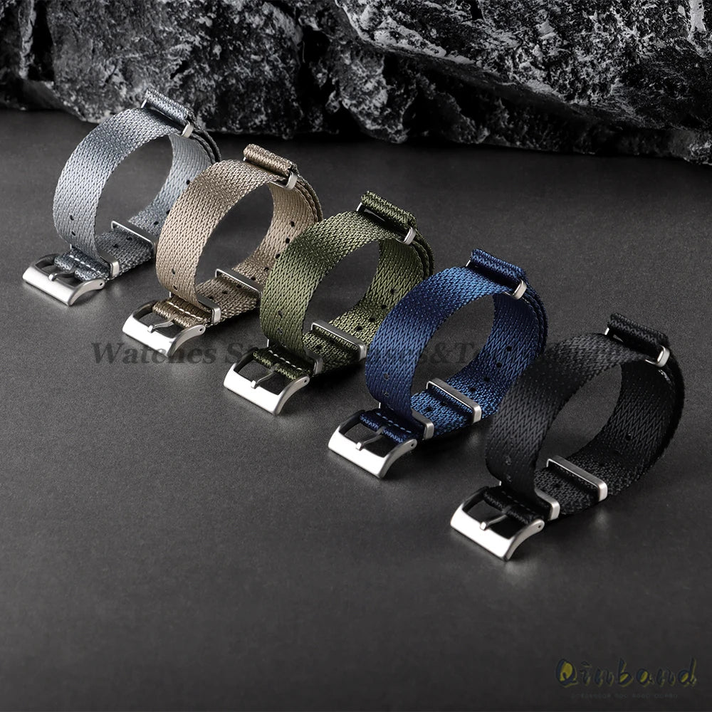 Military Nylon Watch Strap – 18-22mm