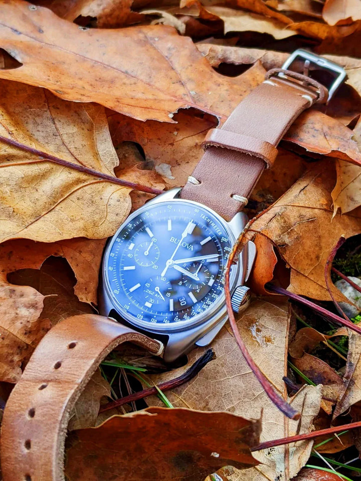 Horween CXL Genuine Leather Watch Strap 18–22mm Quick Release