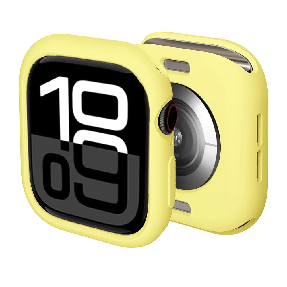 Case for Apple Watch 10 11 46mm 42mm Accessories Shockproof Protective Soft Silicone Bumper Shell Cover iwatch Series protector