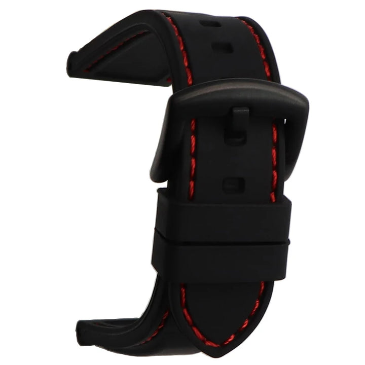 Waterproof Silicone Rubber Watch Strap (20-26mm)
