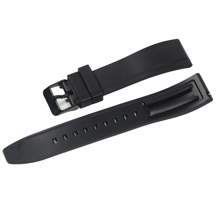 Premium Vulcanized Rubber Watch Strap – 20–24mm Quick Release