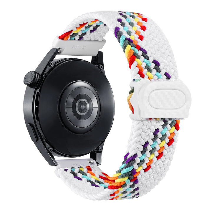 Nylon Braided Loop Watch Strap 20-22mm for Samsung Galaxy Watch & Huawei GT Series