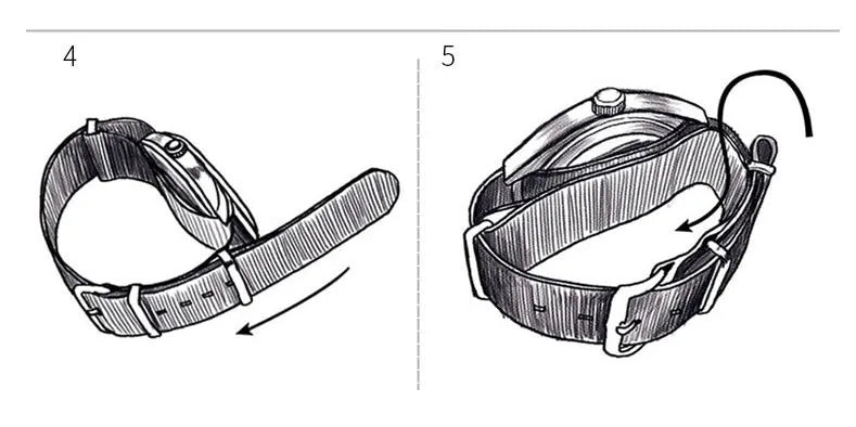 Nylon Canvas Watch Strap 20mm (Omega, Rolex & Tudor)