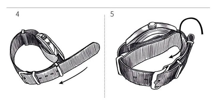 Nylon Canvas Watch Strap 20mm (Omega, Rolex & Tudor)