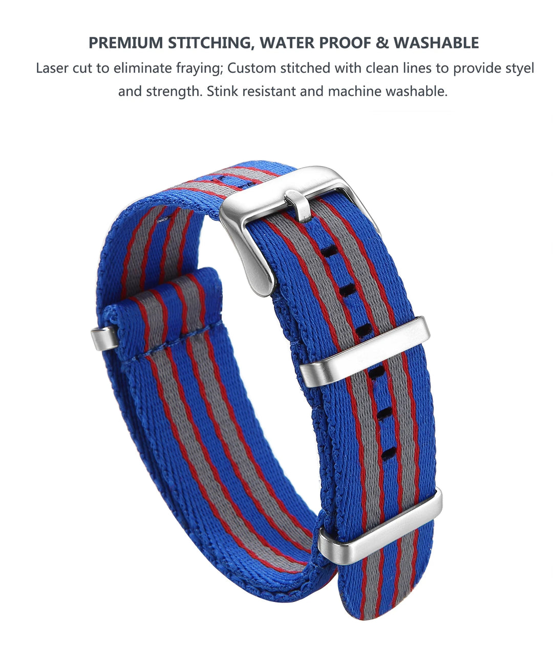 Military Watch Strap 20–22mm