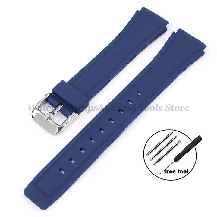 Strap for Casio F84/F91W 18mm Silicone Watchband for F105 F108 FA158 F168 AE1200 AE1300 Replacement Bracelet Men Women Thin Band