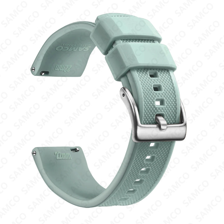 Quick Release Silicone Watch Band 18–22mm