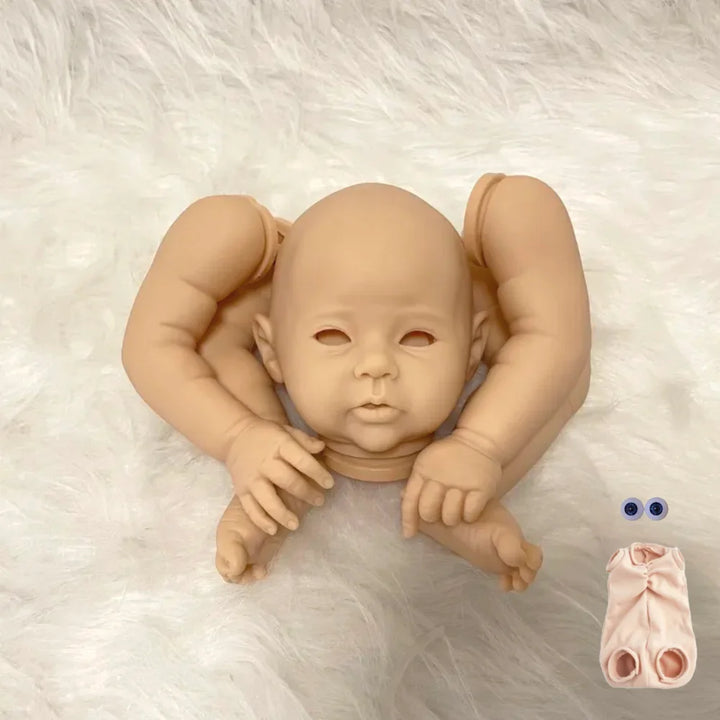 19″ Raven Unpainted Reborn Baby Doll Kit – Blank Vinyl DIY Parts